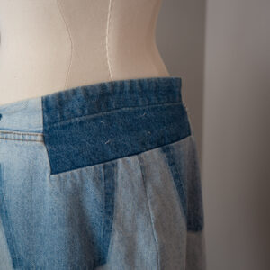 Maison Martin Margiela 90's Artisanal Denim Skirt