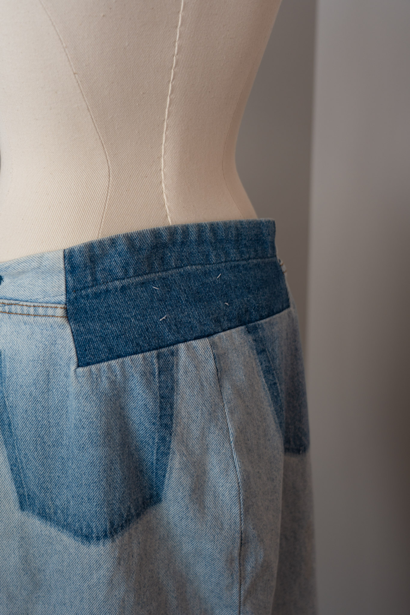Maison Martin Margiela 90’s Artisanal Denim Skirt