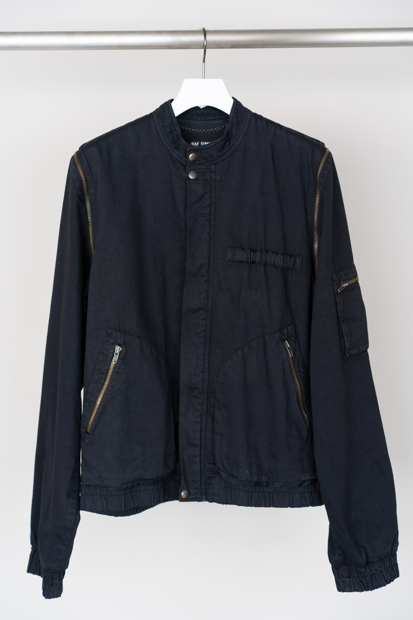 RAF SIMONS 2002SS Zip Off Bomber Jacket