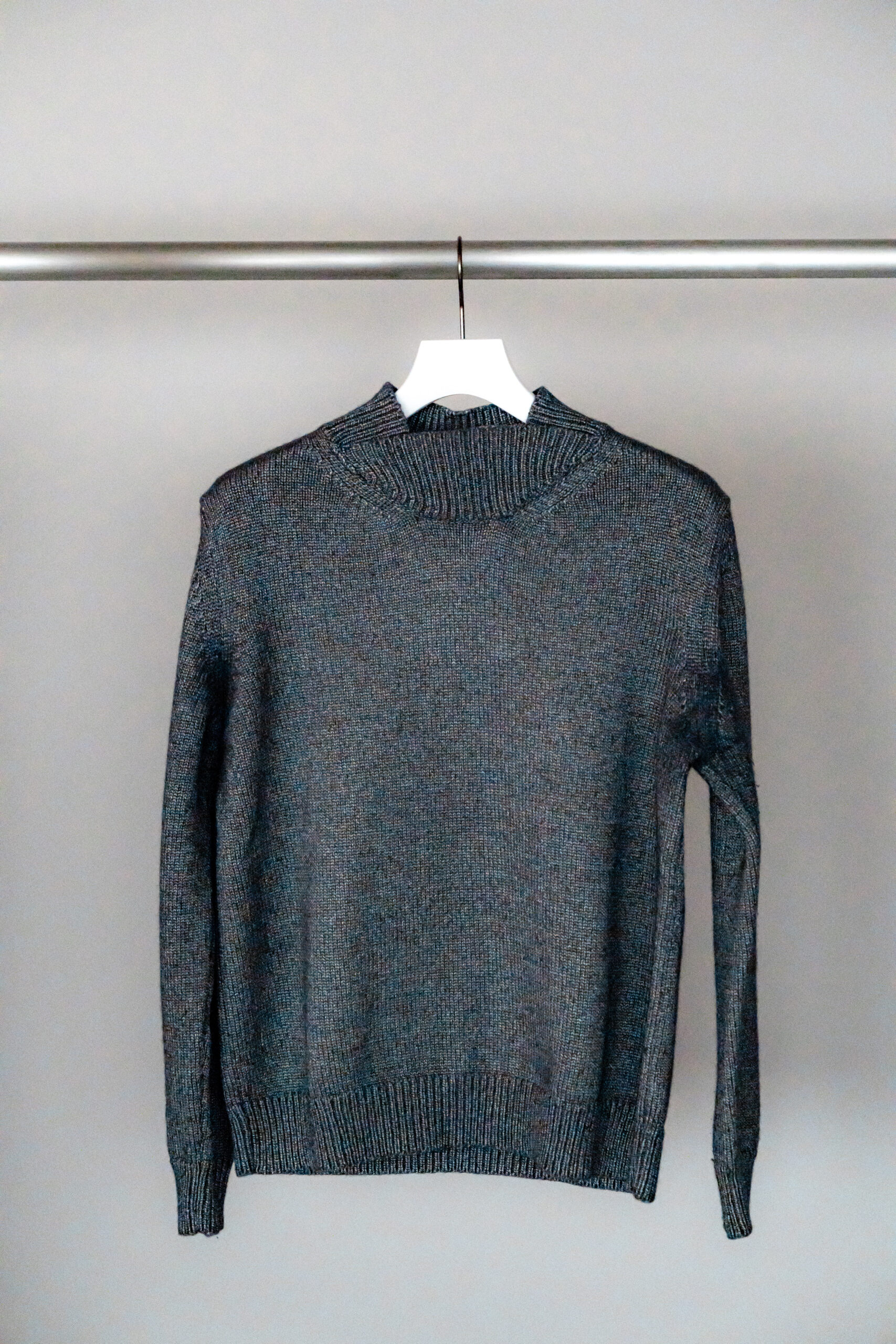 RAF SIMONS 2007AW Twist Collar Knit