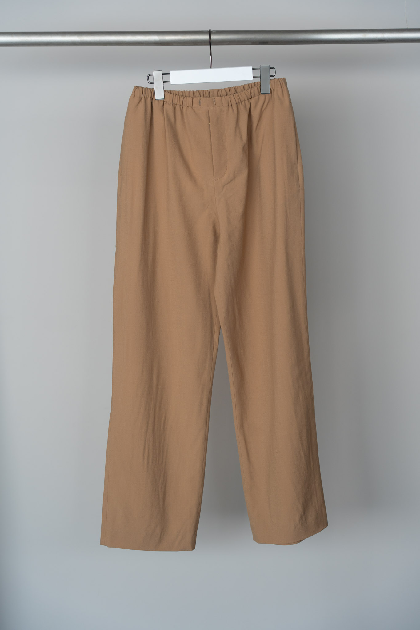 MAISON PARK High Gauge Felted Wool Drawstring Slacks (BGE)