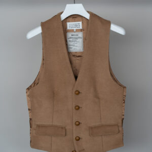 Maison Martin Margiela 12aw Camel Hair 1970's Waistcoat