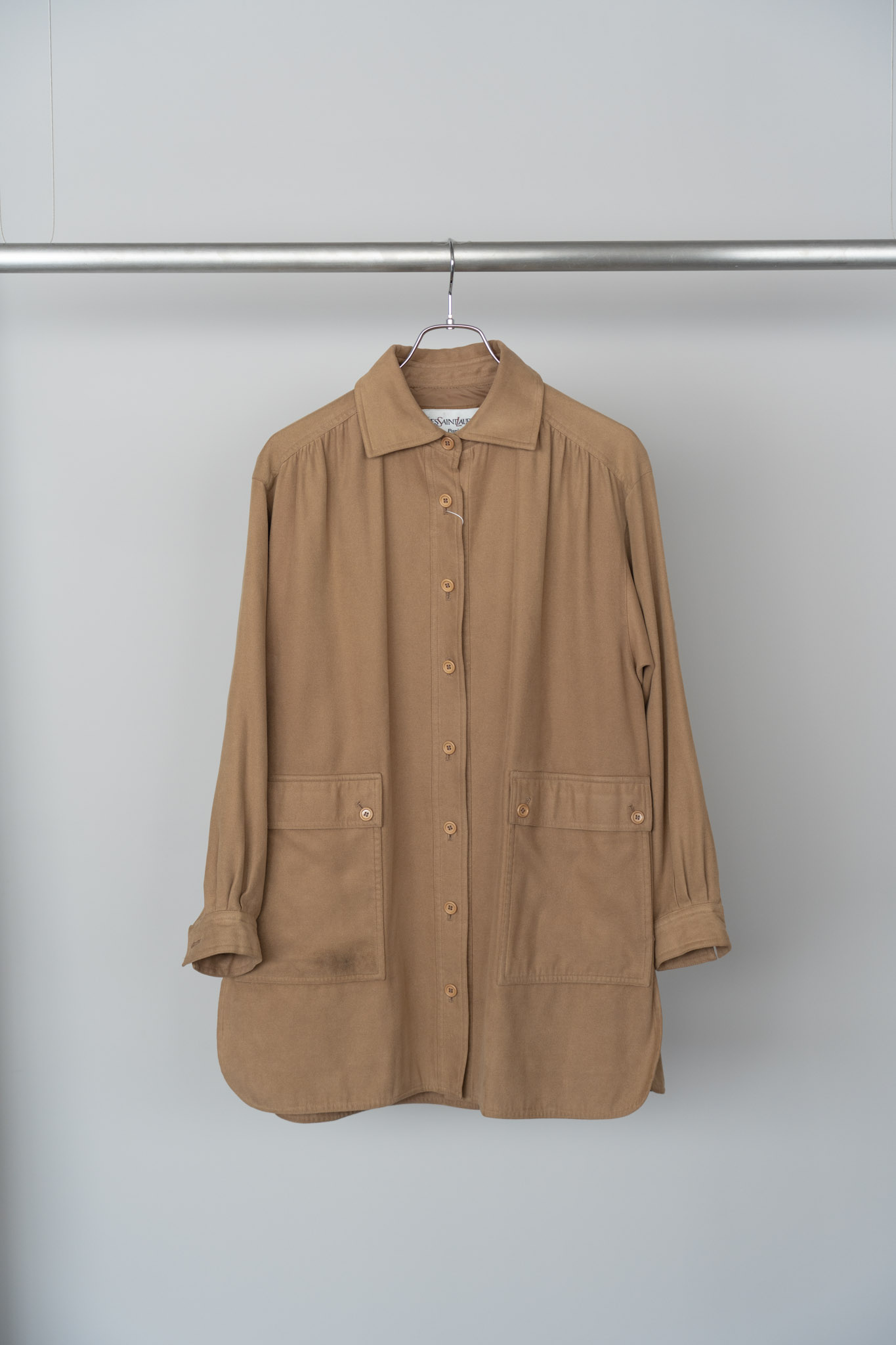 YVES SAINT LAURENT Oversized Moleskin JACKET