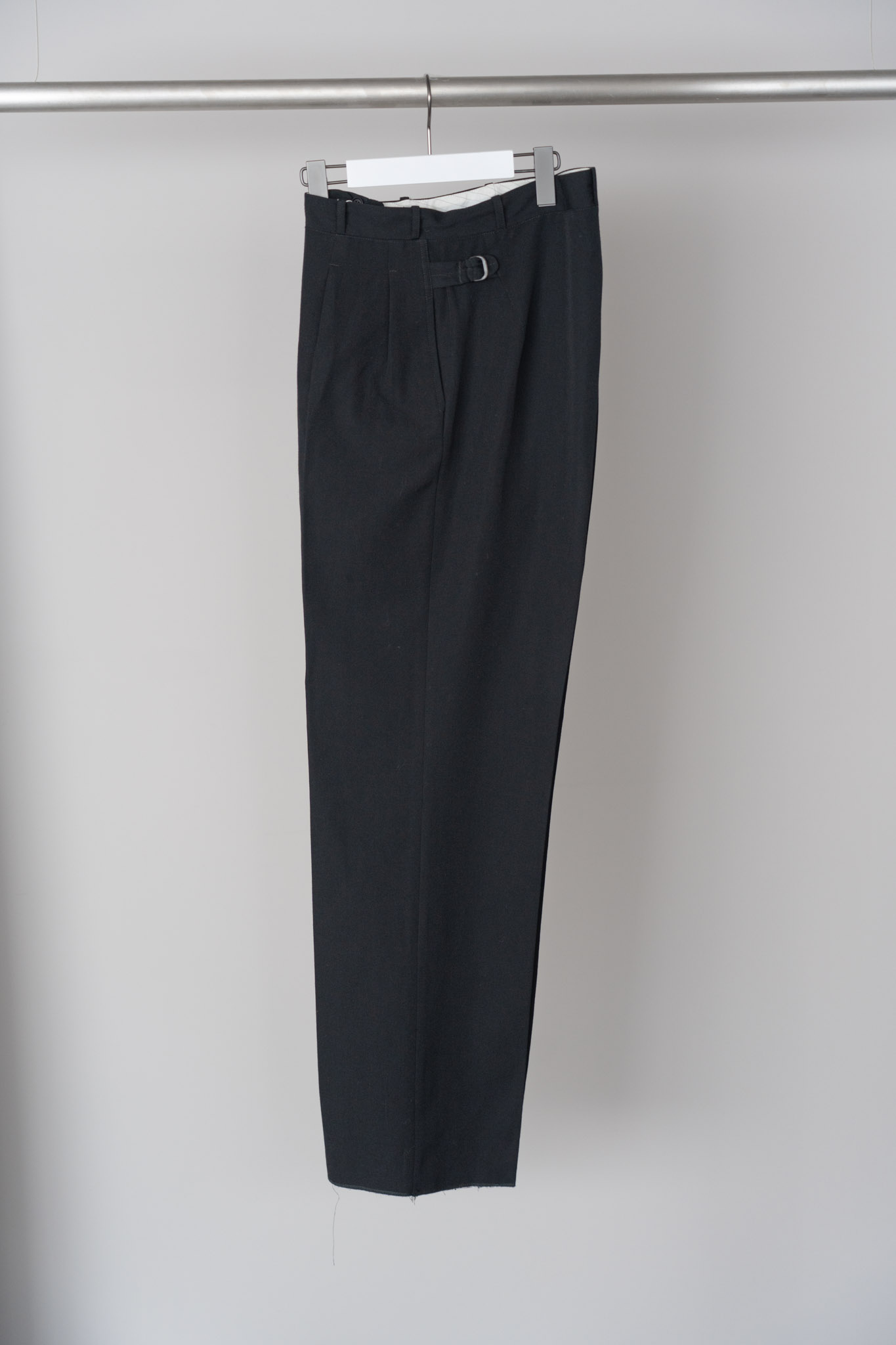 Maison Martin Margiela 1995 S/S BLACK WOOL TROUSERS