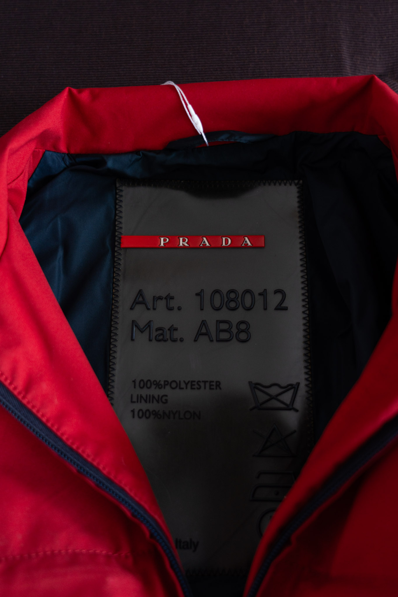PRADA SPORT Nylon Half Zip PO