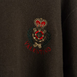 VALENTINO Embroidery Logo Knit PO