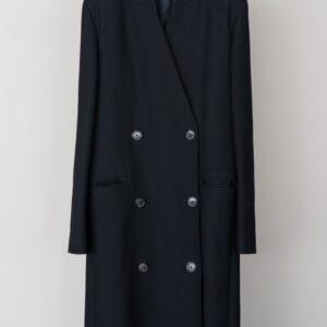 Maison Martin Margiela 2011AW  Wool Lapel Less Double Chester Coat