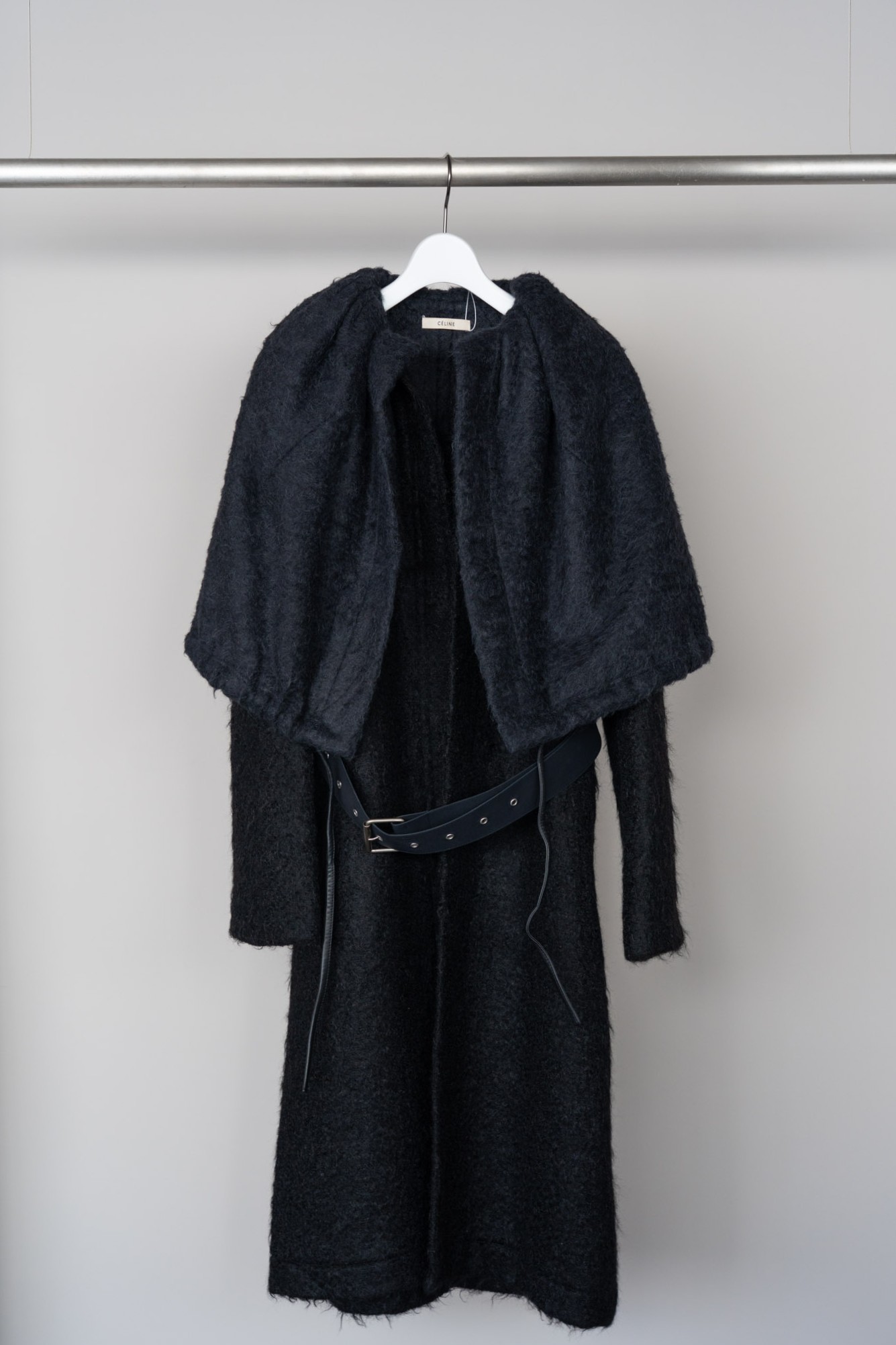 CELINE 2016~2017AW Cape Mohair Long Coat (PHOEBE PHILO))