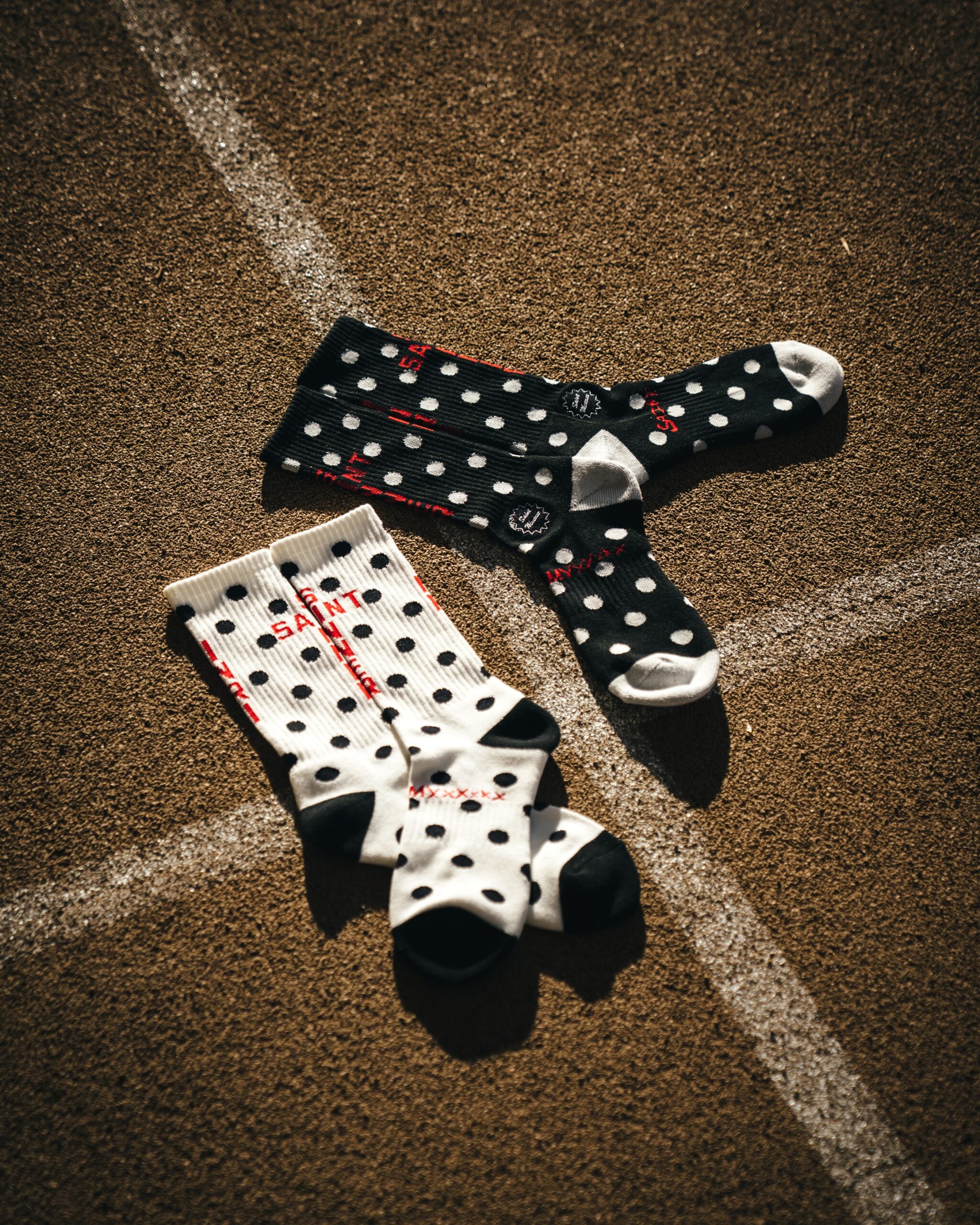 【SAINT Mxxxxxx】SOCKS/DOT/BLACK