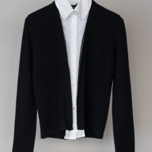 CHANEL Shirt Docking Cashmere Cardigan