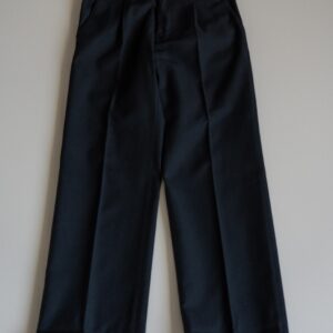 YOHJI YAMAMOTO FEMME Wool Center Crease Straight Pants