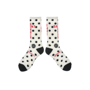 【SAINT Mxxxxxx】SOCKS/DOT/WHITE