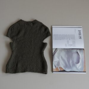 Maison Martin Margiela 1998~1999's ''FLAT GARMENTS'' Knit Vest  (MISS DEANNA)