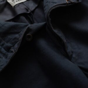 Maison Martin Margiela 1999 AW DARK GREY CANVAS COTTON TROUSERS WITH FLARED LEG