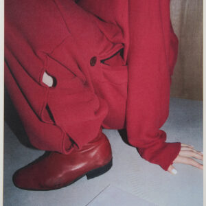 Accordion Breeze Sweat Pants (RED)