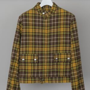 toricot COMME des GARCONS 1994 AW Polyester Bicolor Dyed Rounded Collar Shirt Jacket