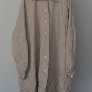 ISSEY MIYAKE 2003AW Polyester Wrinkled Coat