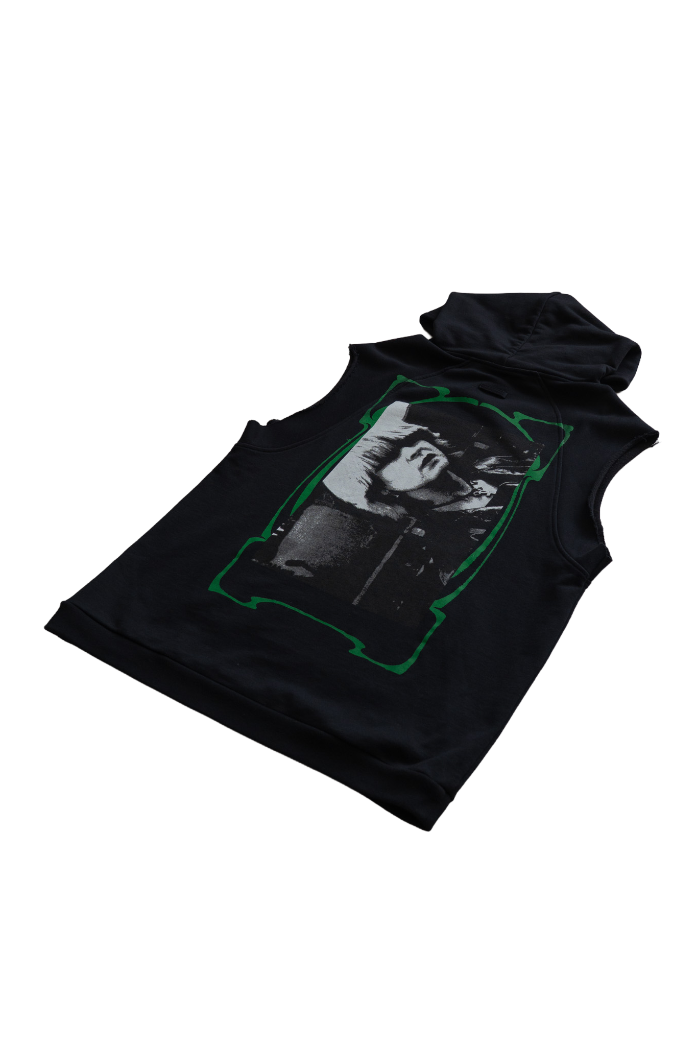 2019S/S Sleeveless Graphic Hoodie