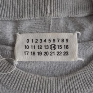 Maison Martin Margiela 2006 S/S GREY CREWNECK WITH ELBOW PATCHES IN COTTON