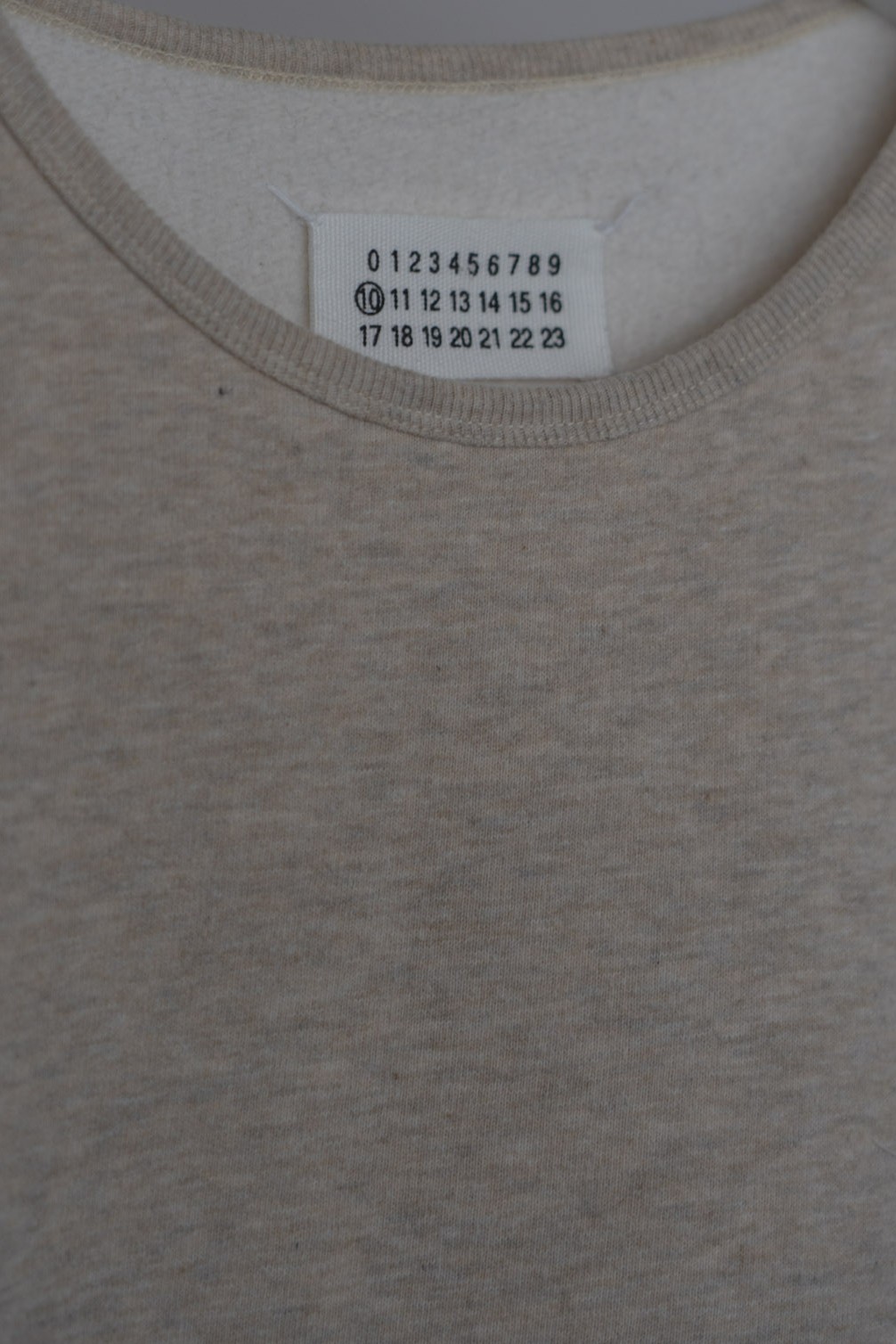 Maison Martin Margiela 2001 A/W CREWNECK SWEATSHIRT WITH SHOULDER BUTTONS BY MISS DEANNA L