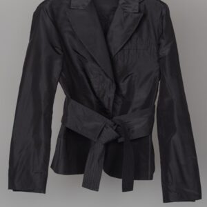 GUCCI 2003SS Silk Belted Tailored Jacket