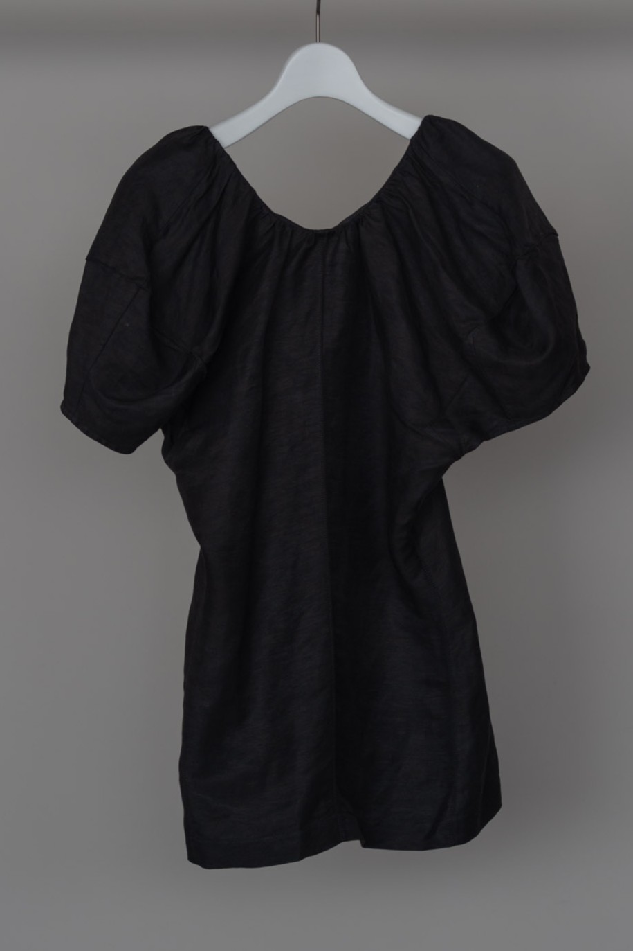 CELINE PHOEBE ERA Linen Puf Sleeve Blouse