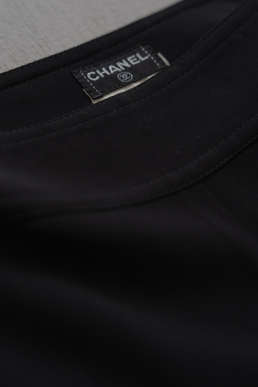 CHANEL 1998SS Polyester Straight Slacks