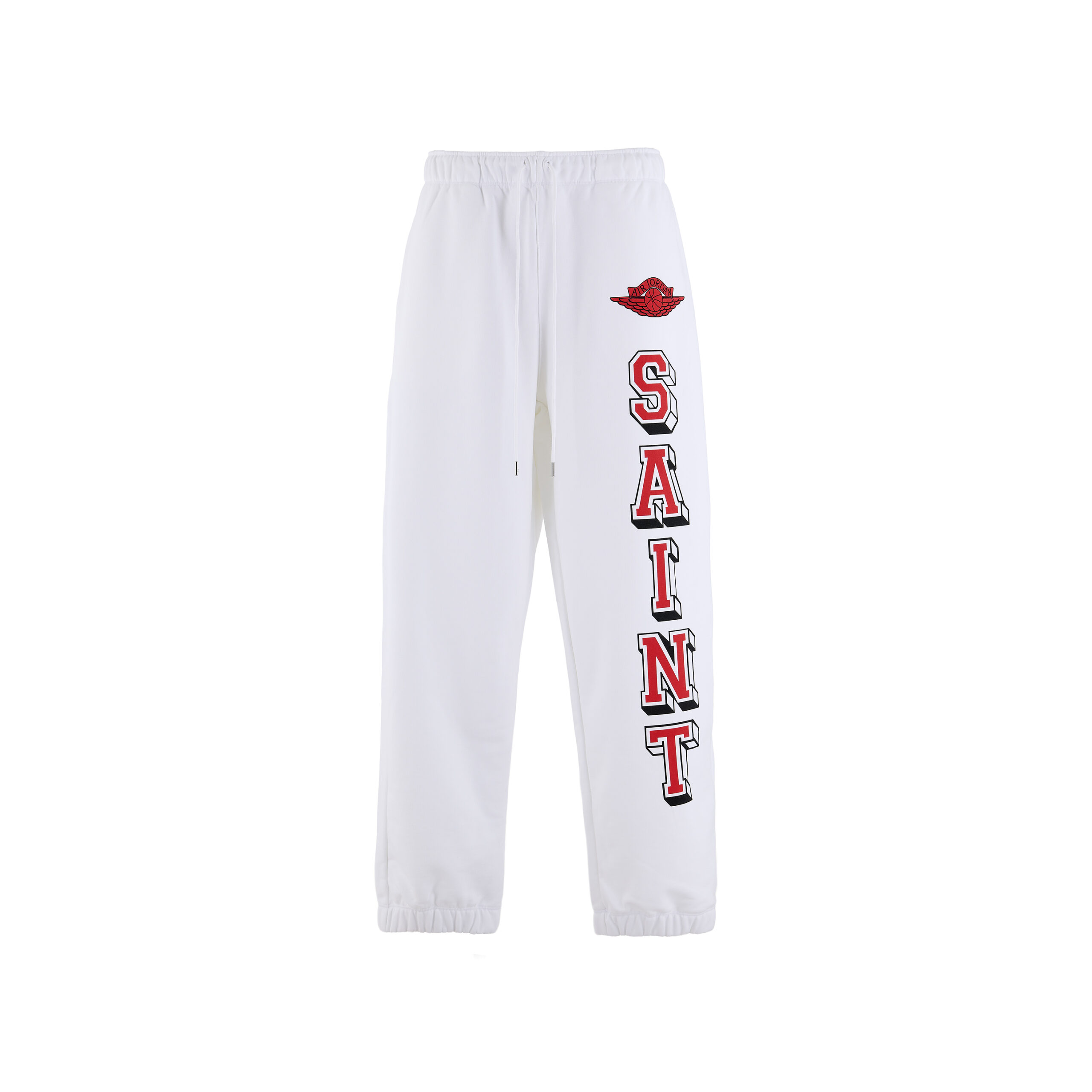M J SM FLC PANT WHITE