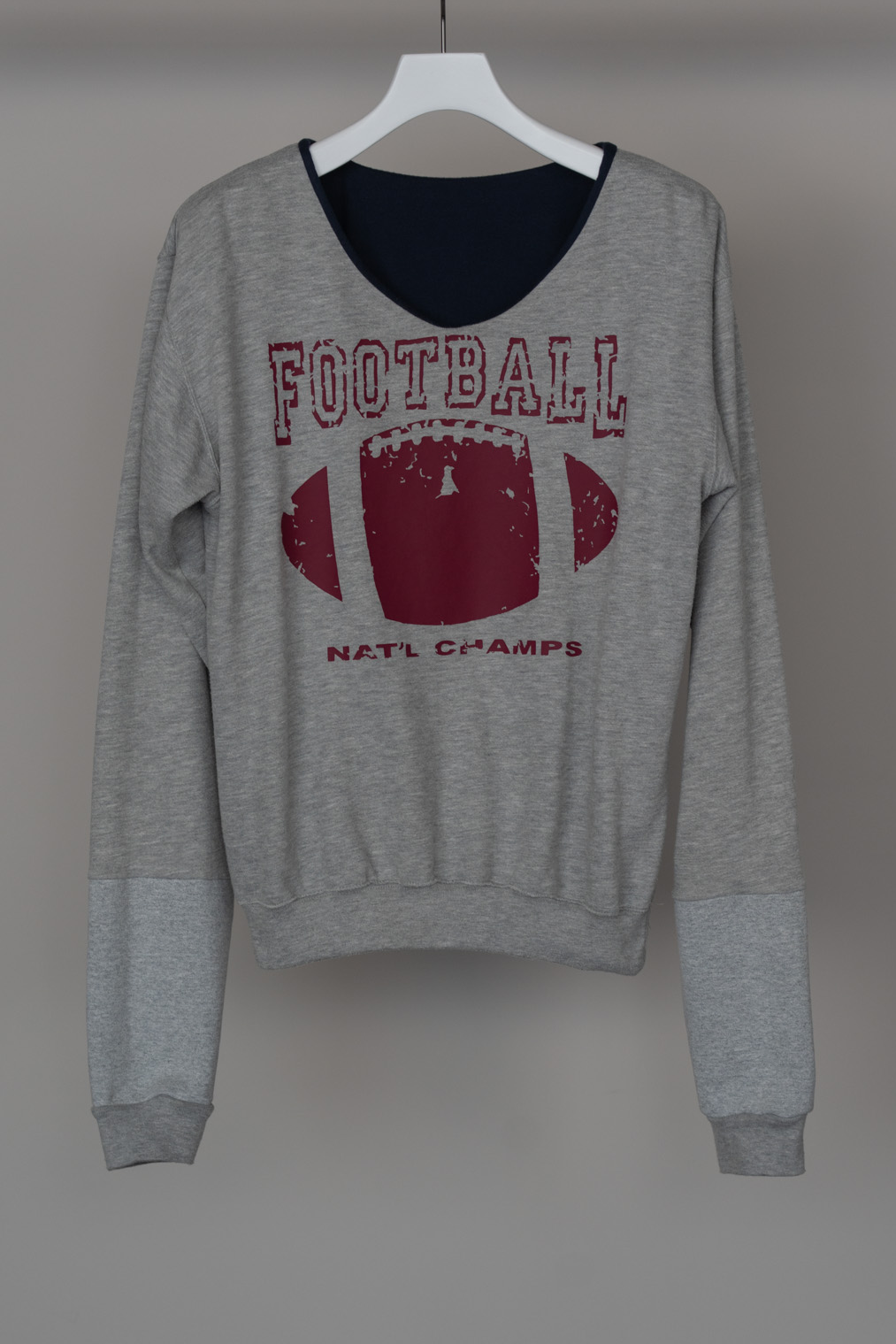 Maison Martin Margiela 2005AW Martin Margiela Artisanal Reversible College Sweater
