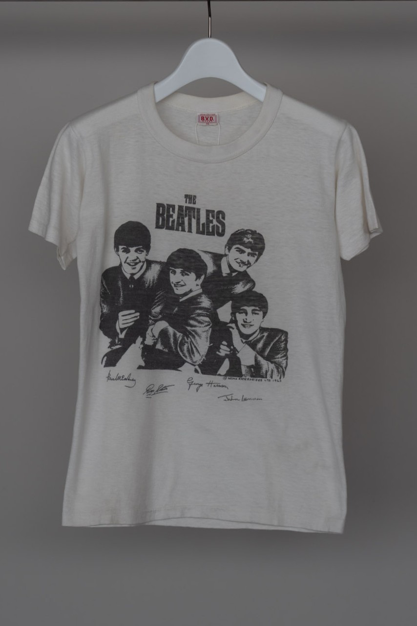 1960s BVD Beatles Print T-shirt