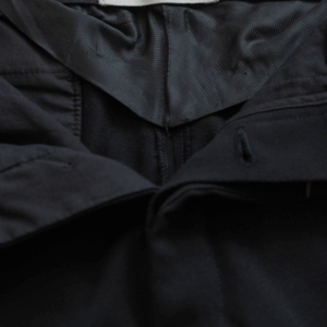 Maison Martin Margiela 2003AW Black Wide Leg Pleated Wool Pants