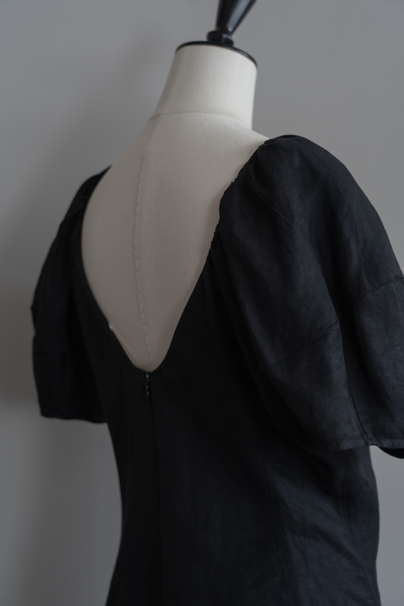 Phoebe Philo ERA Linen Puf Sleeve Blouse