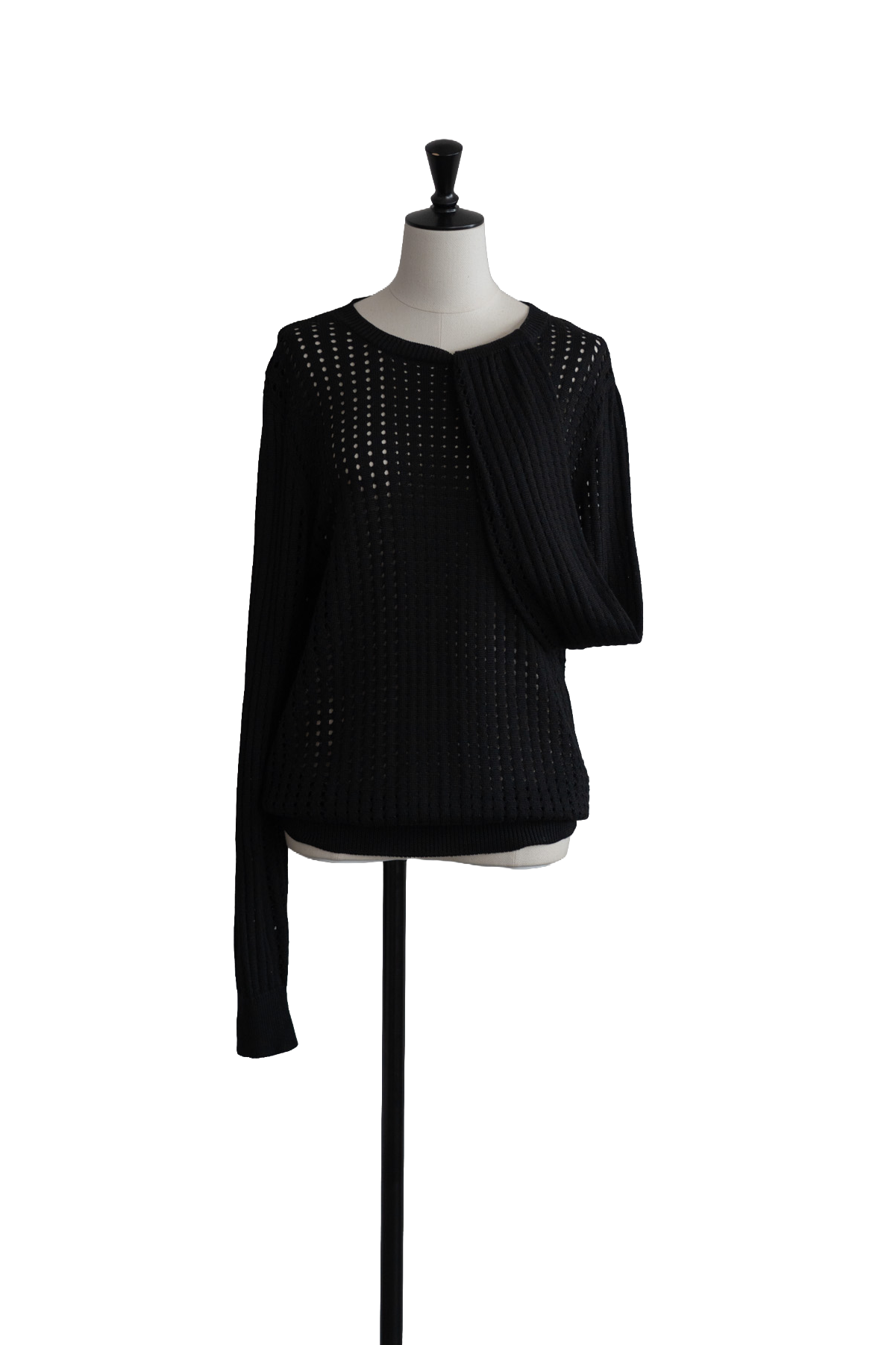 Silk Crew Neck Knit P/O