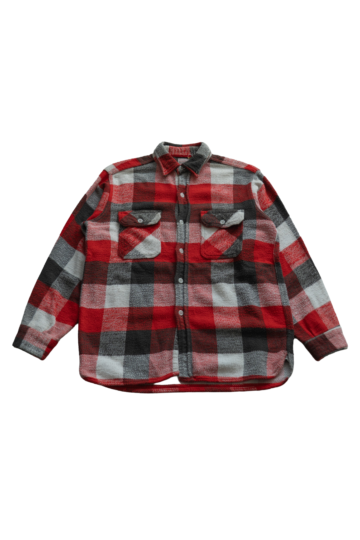 <Penny's> 60’s Flannel Check Shirt (With Gusset)