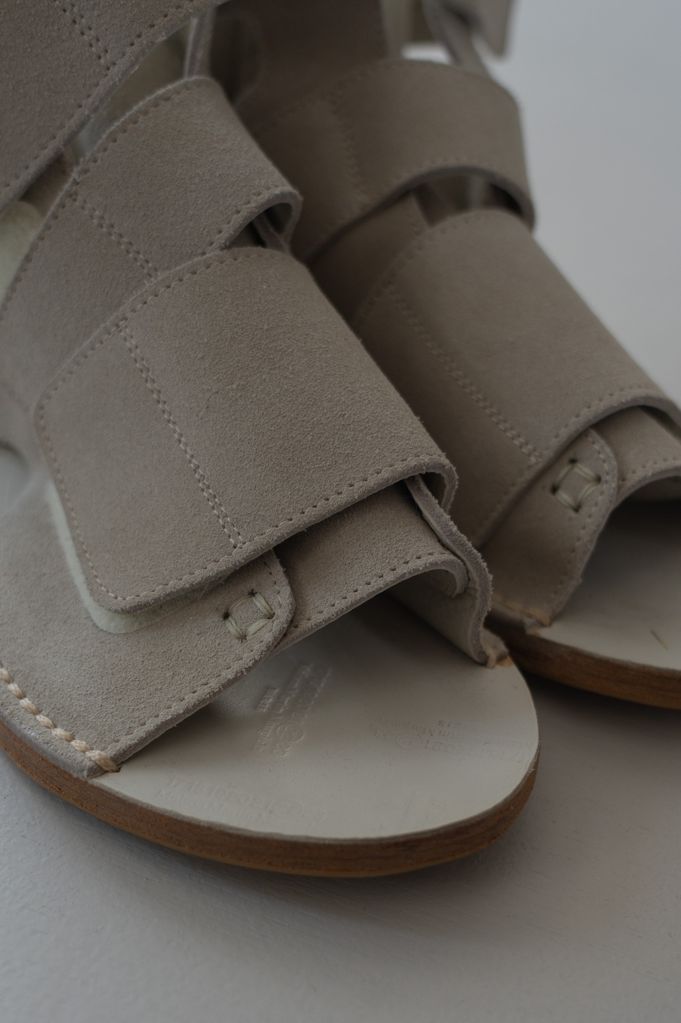 Suede Ancle Sandal