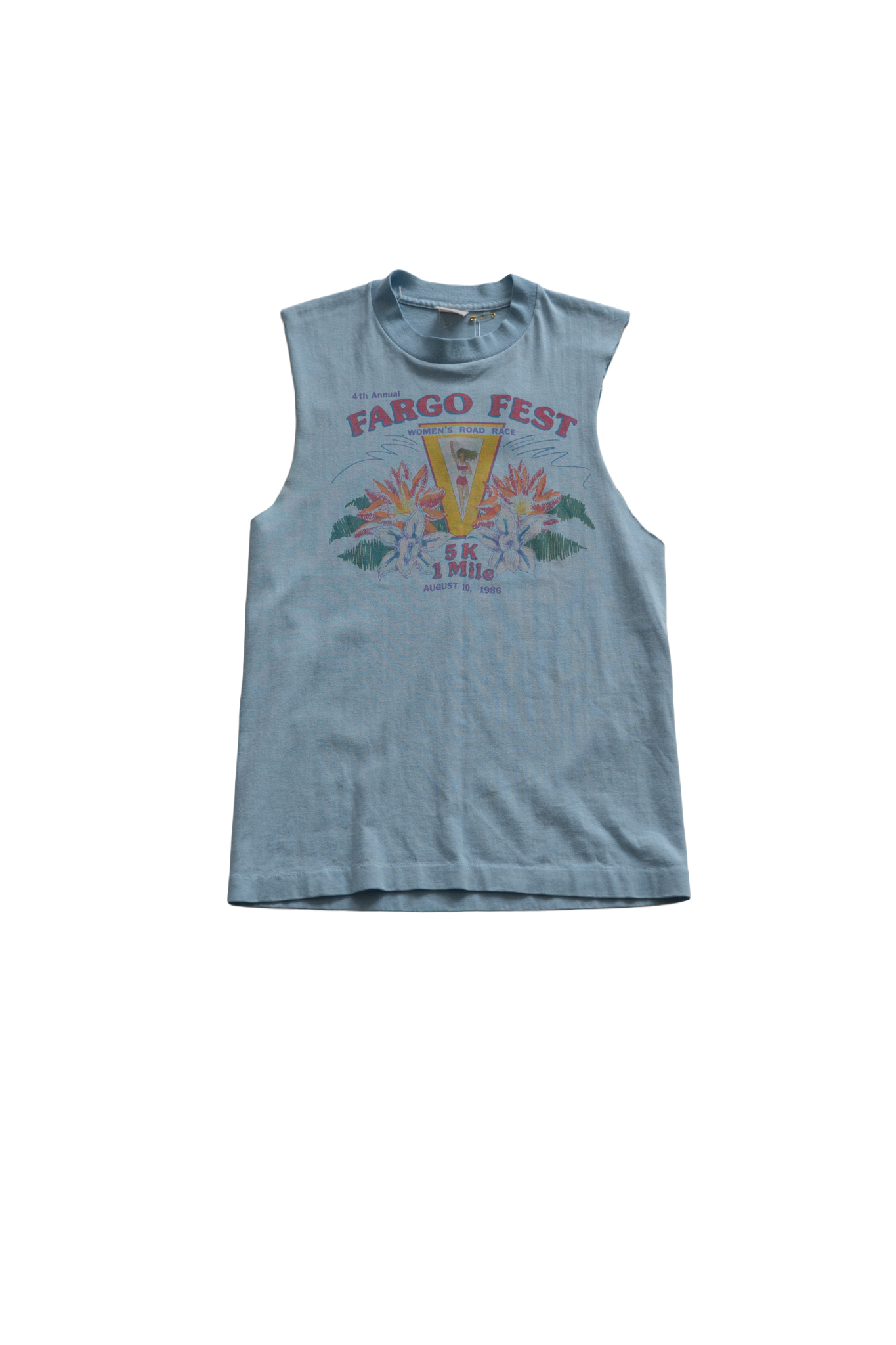<HEF-T> 86’s FARGO FEST  Custom No sleeve Tops