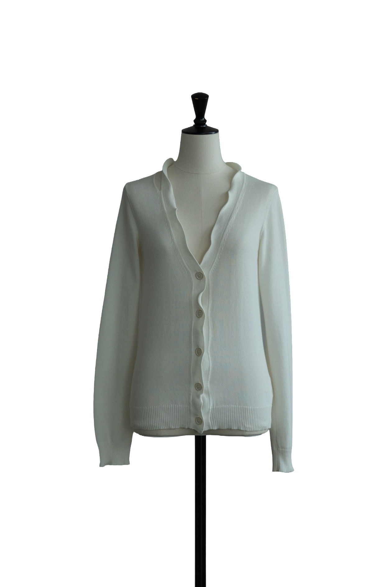 2007S/S Wavy Stretched Cardigan