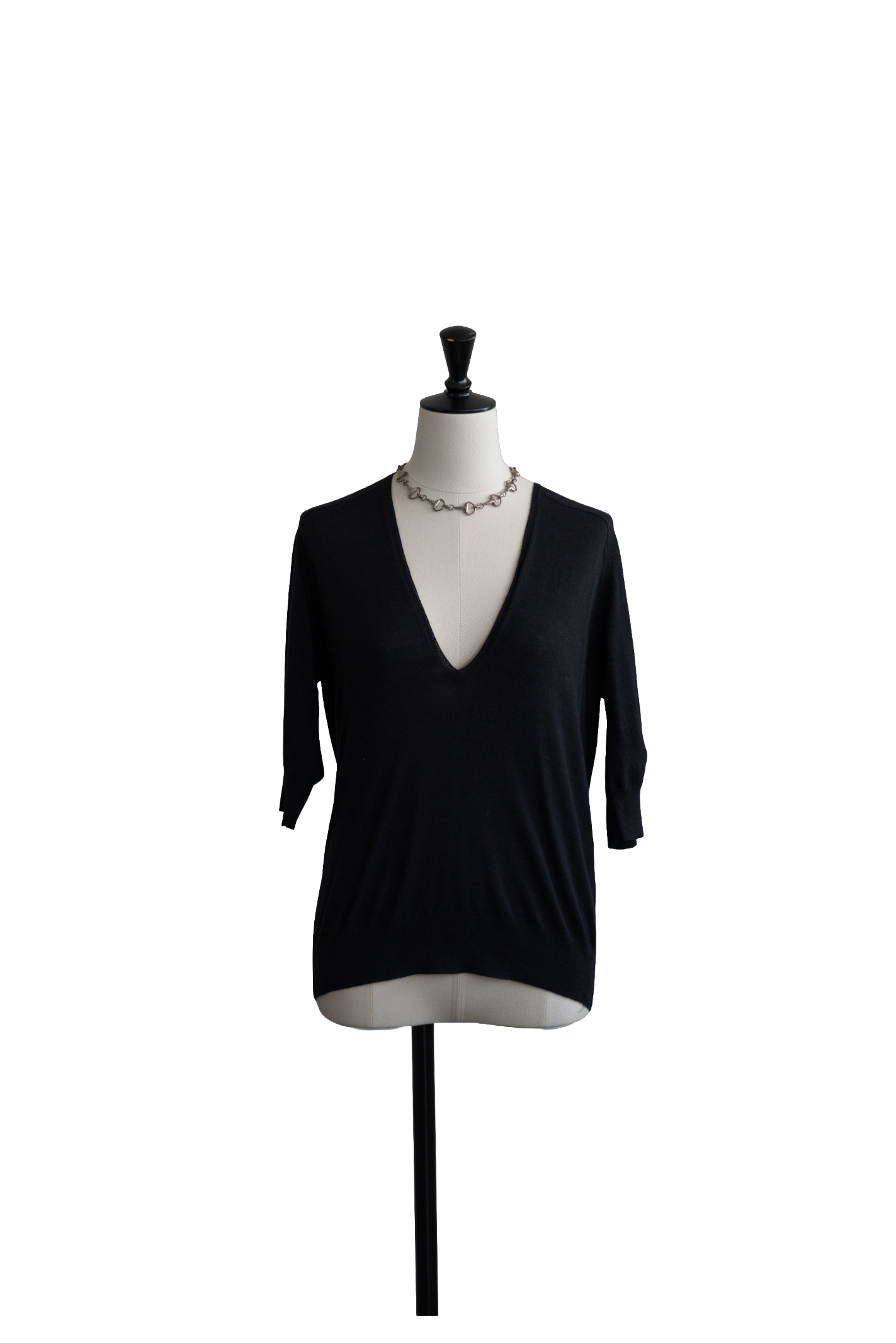 2010’s Cashmere V-Neck Knit P/O (Nicolas Ghesquiere Era)