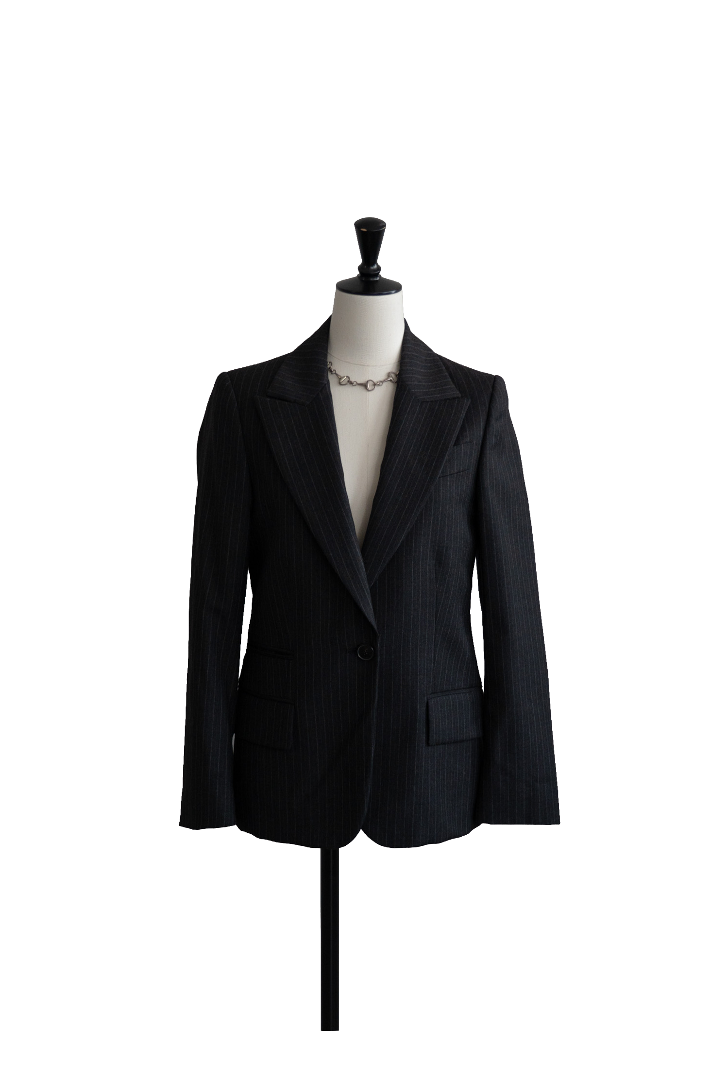 Wool Stripe Single Tailored JKT