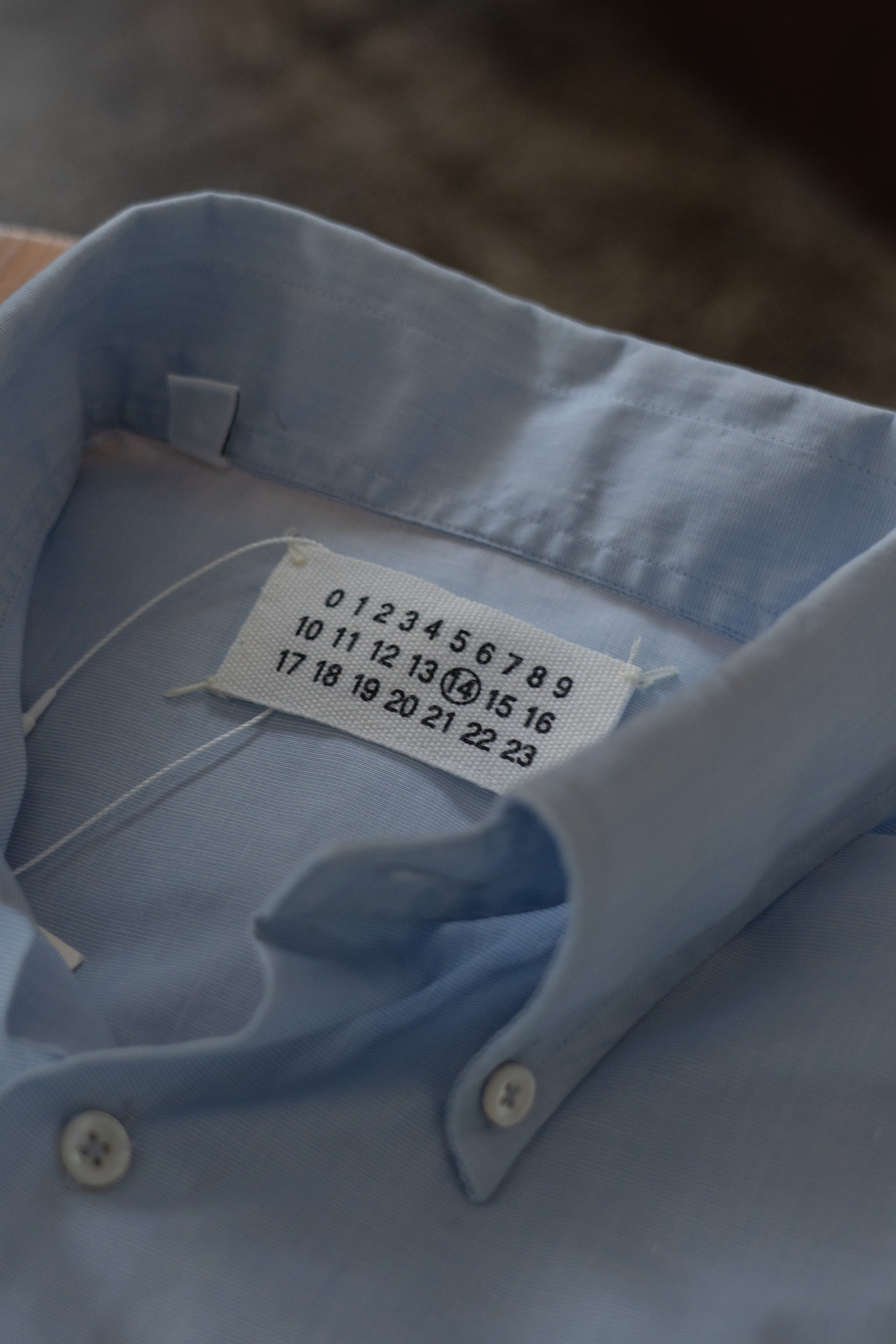 2006 s/s Blue Thin Dress Shirt