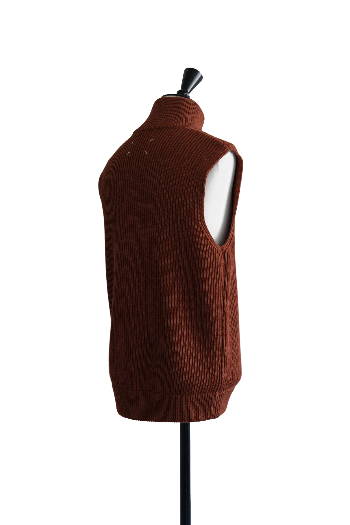 2010 A/W Driver Sleeveless Zipped In Wool