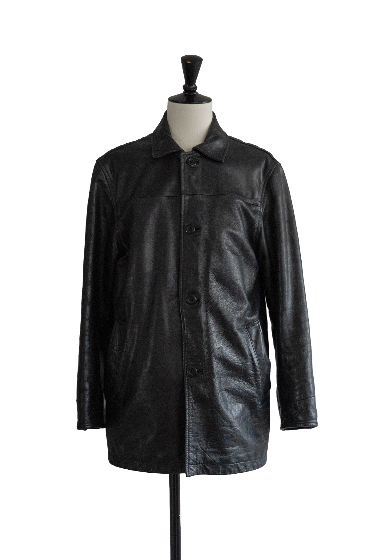 OLD GAP Leather Car Coat