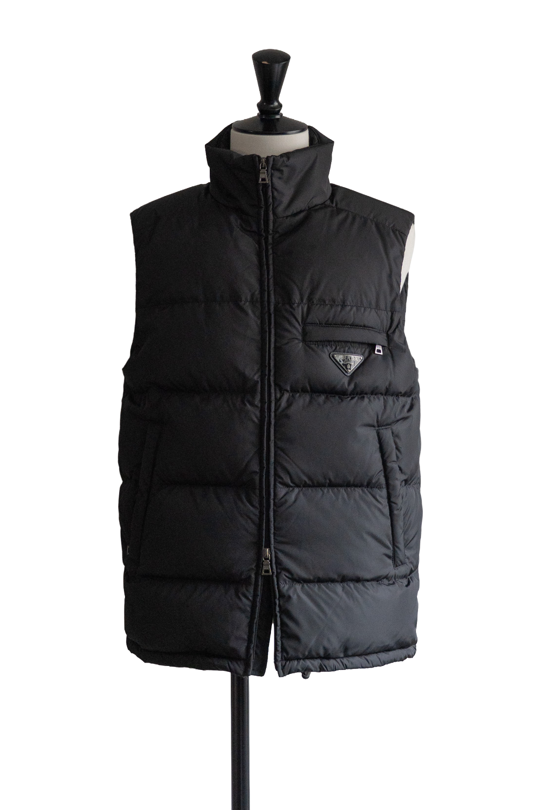 2012A/W PRADA SPORT Triangle Logo Down Vest