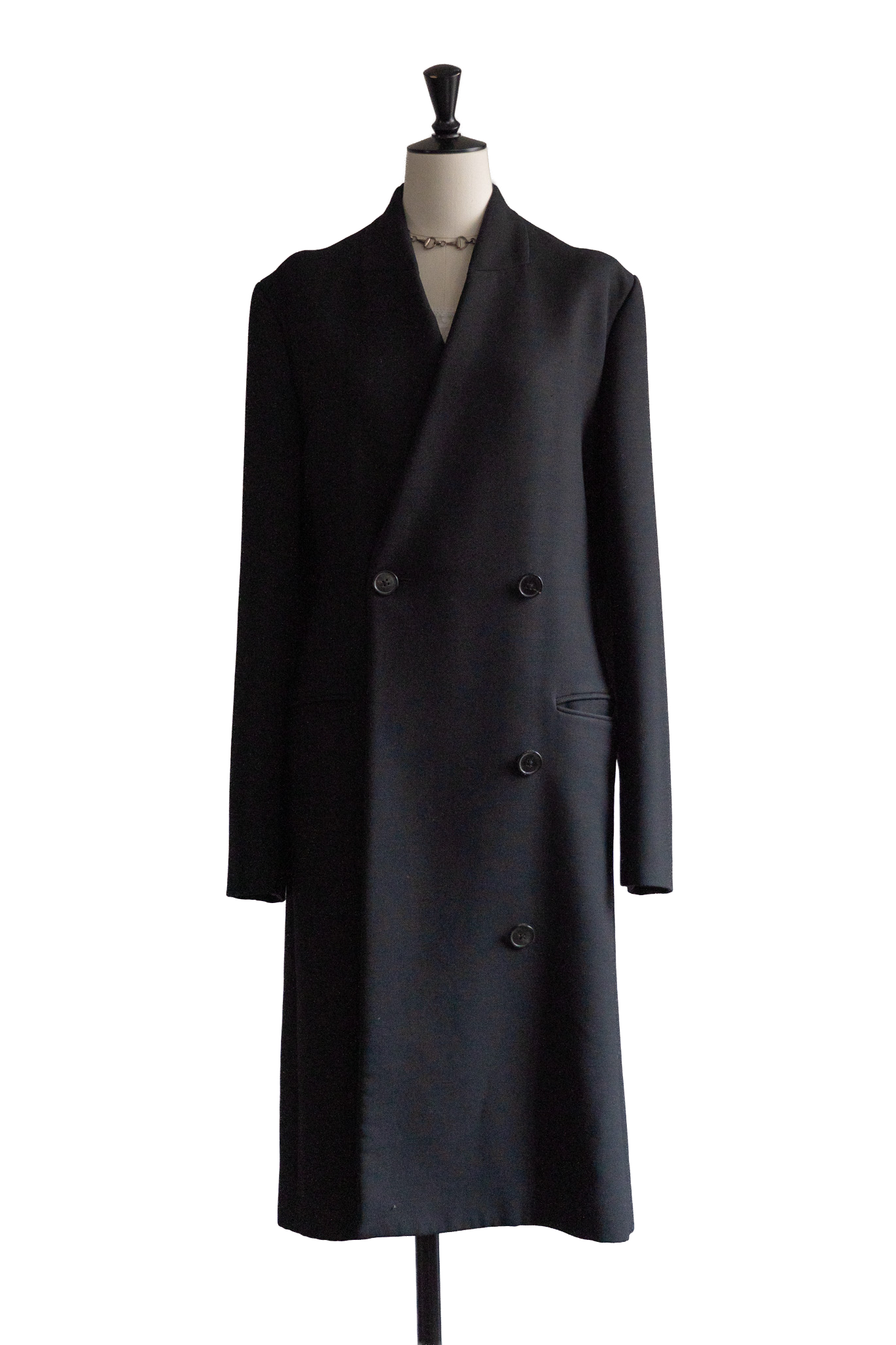 2011 A/W Wool Rapelless Double Chester Coat